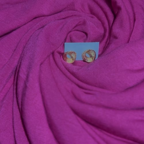 Gold-tone stud earrings